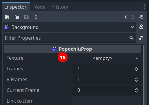 New prop inspector